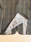 Blazer Yves Saint Laurent in lana fantasia pied de poule multicolor