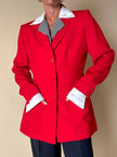 Blazer rosso “Yves Saint Laurent Variation”