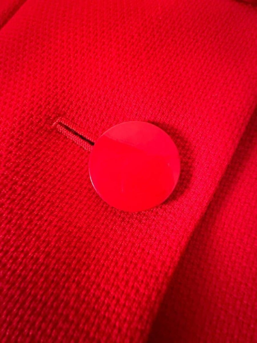 Blazer rosso “Yves Saint Laurent Variation”