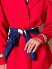 Blazer rosso “Yves Saint Laurent Variation”