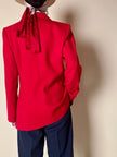 Blazer rosso “Yves Saint Laurent Variation”