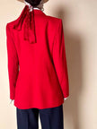 Blazer rosso “Yves Saint Laurent Variation”