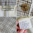 Blazer principe di Galles in lana e seta Mariella Burani
