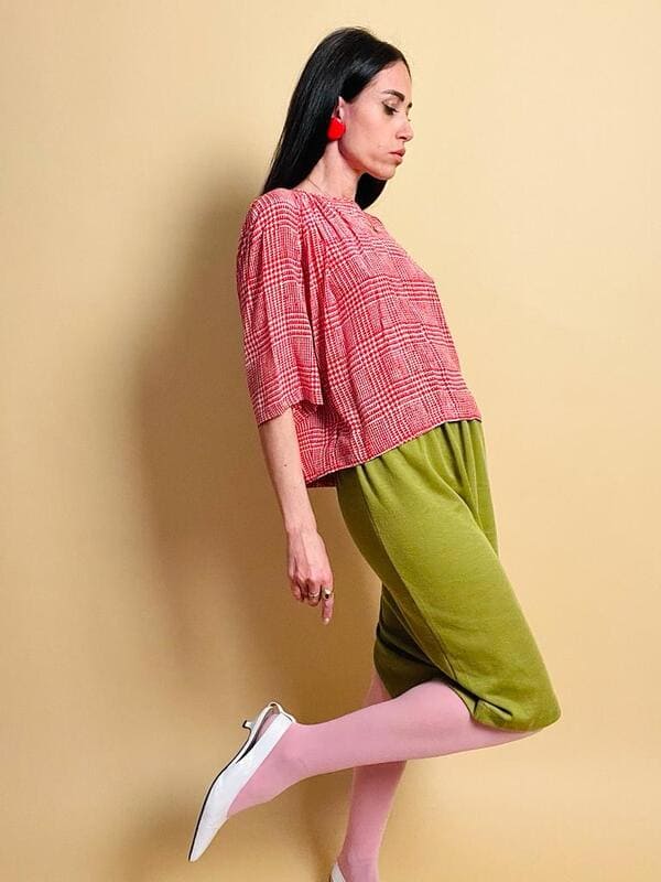 Blusa Principe di Galles Valentino