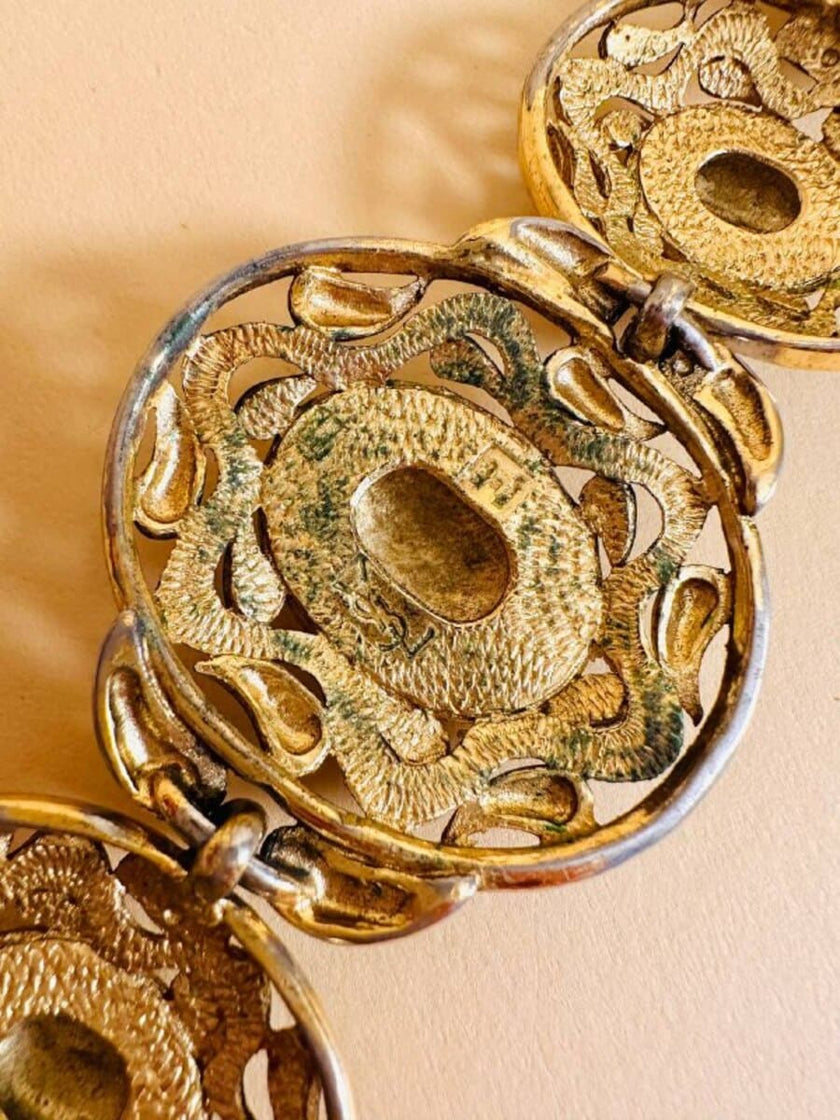 Bracciale in stile barocco “Yves Saint Laurent Rive Gauche”
