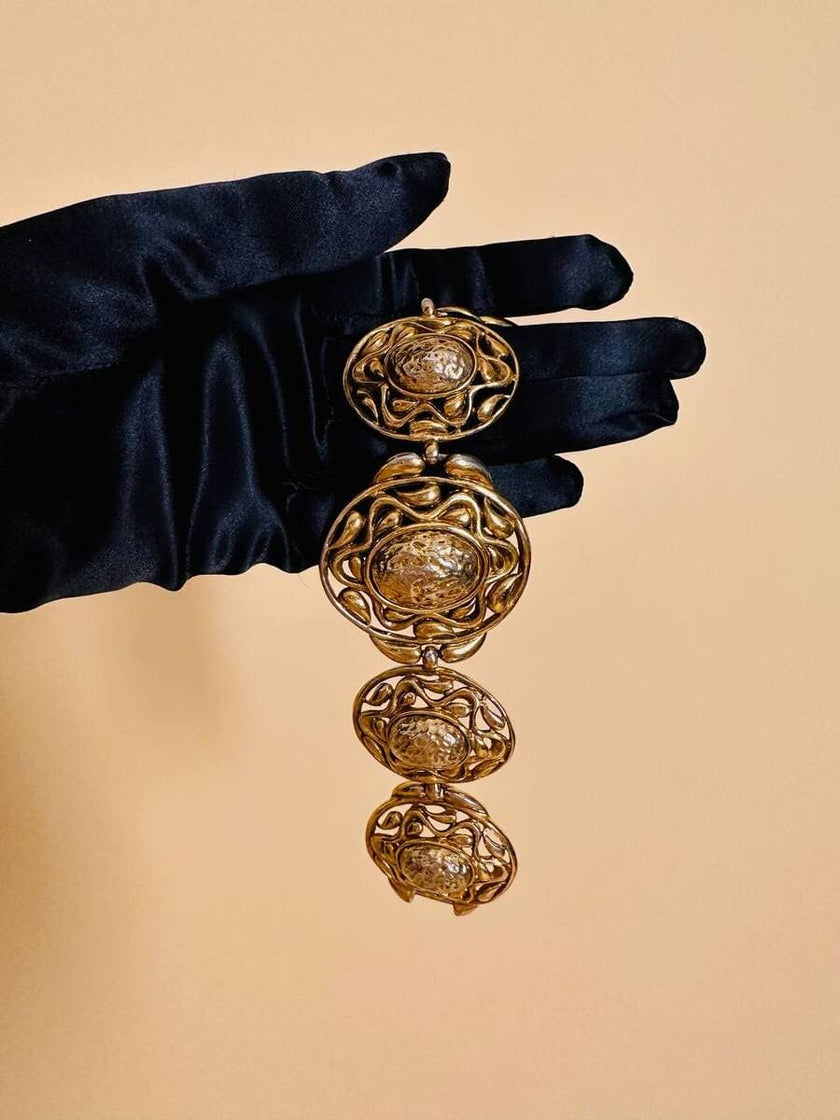 Bracciale in stile barocco “Yves Saint Laurent Rive Gauche”