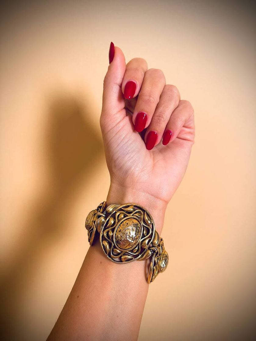 Bracciale in stile barocco “Yves Saint Laurent Rive Gauche”