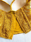 Bustier La Perla micro plissè color ambra