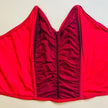 Bustier rosso Balmain