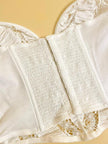 Bustier in pizzo bianco La Perla