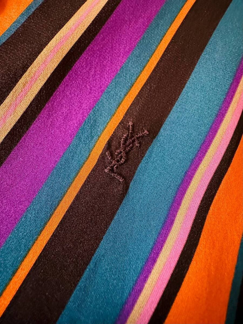 Camicia a righe multicolor “Yves Saint Laurent”