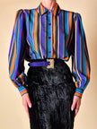Camicia a righe multicolor “Yves Saint Laurent”