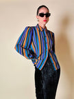 Camicia a righe multicolor “Yves Saint Laurent”