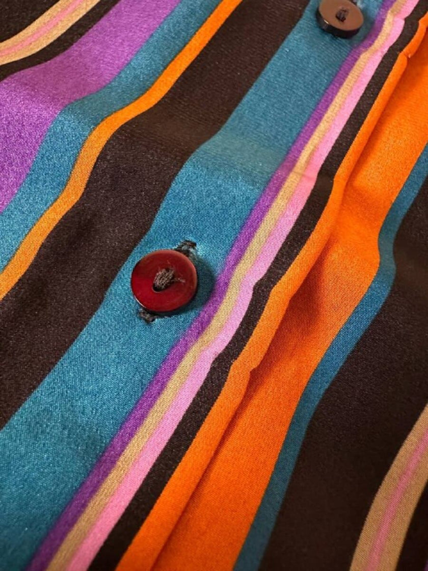 Camicia a righe multicolor “Yves Saint Laurent”