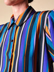Camicia a righe multicolor “Yves Saint Laurent”