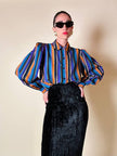 Camicia a righe multicolor “Yves Saint Laurent”