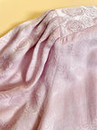 Camicia in seta Jaquard lilla