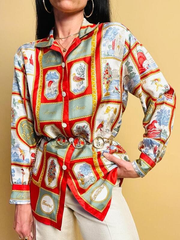 Camicia in seta Etro