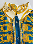 Camicia in seta fantasia Hermes