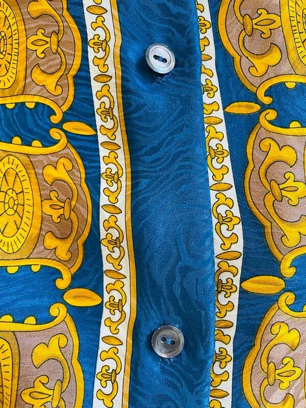 Camicia in seta fantasia Hermes