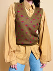 Camicia oversize in seta lavata giallo zafferano
