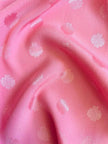 Camicia rosa in seta Jaquard