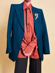 Camicia oversize color ruggine 