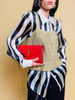 Camicia in organza righe