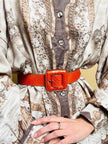 Camicia in pura seta fantasia grottesca