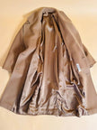 Cappotto doppiopetto in drap di lana cammello 