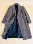 Cappotto Elena Miròin lana boutonné con motivo spinato