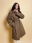 Trench coat sale e pepe nei toni del marrone firmato