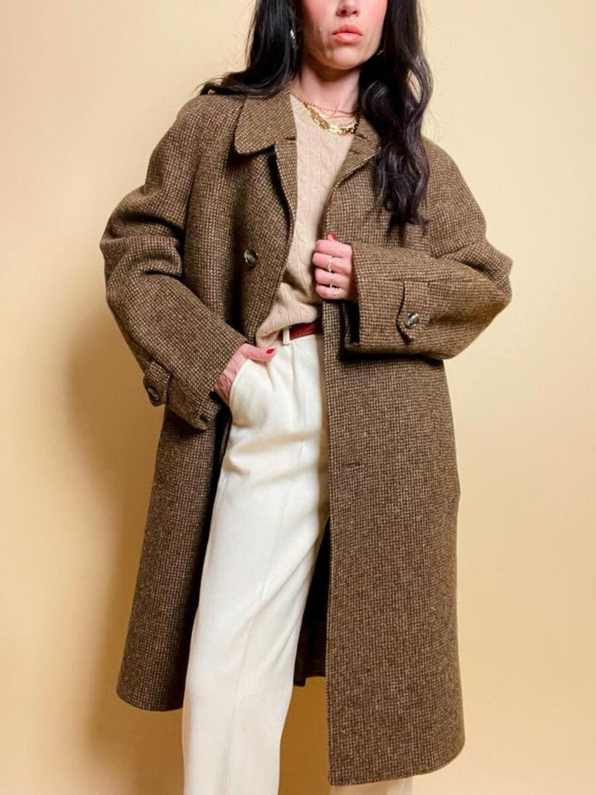 Trench coat sale e pepe nei toni del marrone firmato