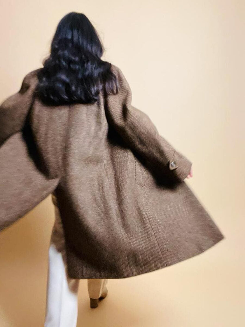 Trench coat sale e pepe nei toni del marrone firmato