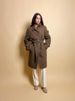 Trench coat sale e pepe nei toni del marrone firmato
