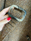 Trench coat sale e pepe nei toni del marrone firmato