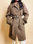 Trench coat sale e pepe nei toni del marrone firmato
