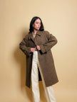 Trench coat sale e pepe nei toni del marrone firmato