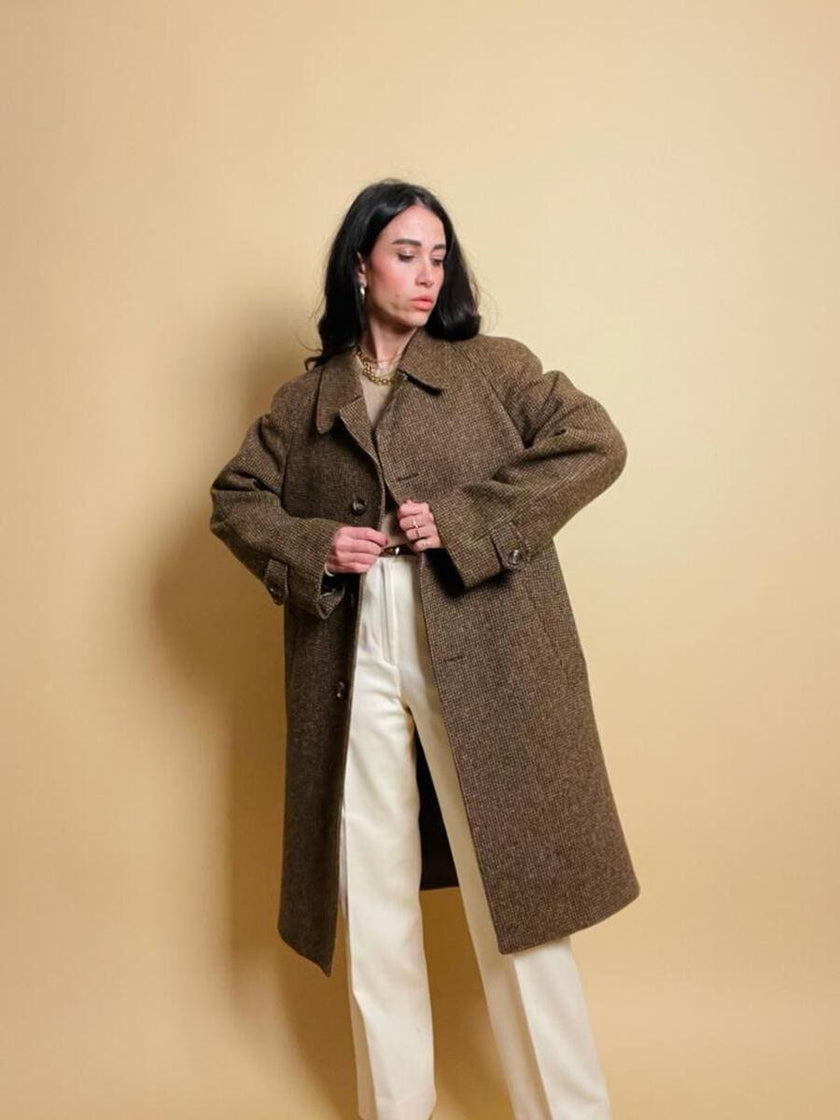 Trench coat sale e pepe nei toni del marrone firmato