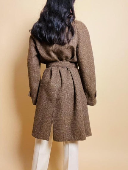 Trench coat sale e pepe nei toni del marrone firmato