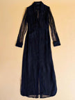Chemisier in organza nera 