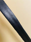 Cintura in velluto nero con fibbia gioiello 