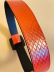 Cintura YSL stampa pitone