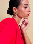 Maxi clip a cuore oro 