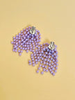 Clip a grappolo color glicine
