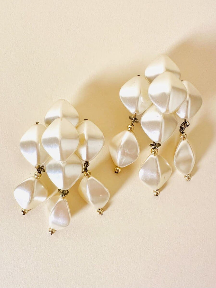 Maxi clip medusa con perle sintetiche