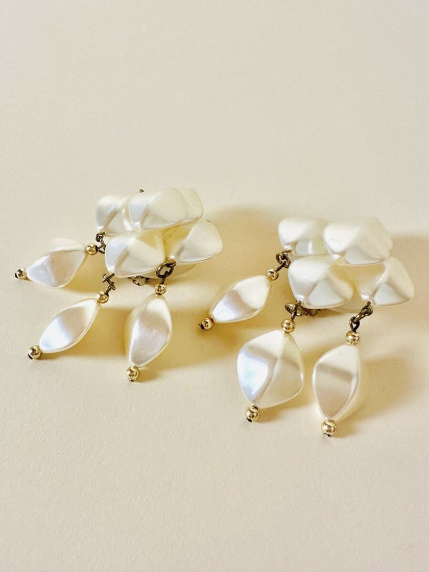 Maxi clip medusa con perle sintetiche