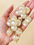 Maxi clip medusa con perle sintetiche
