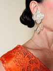 Maxi clip medusa con perle sintetiche