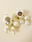 Maxi clip medusa con perle sintetiche
